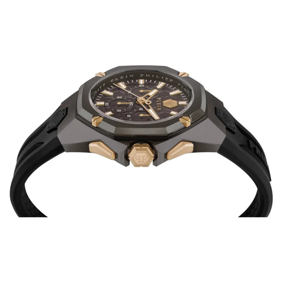 Octagon Brown Watch