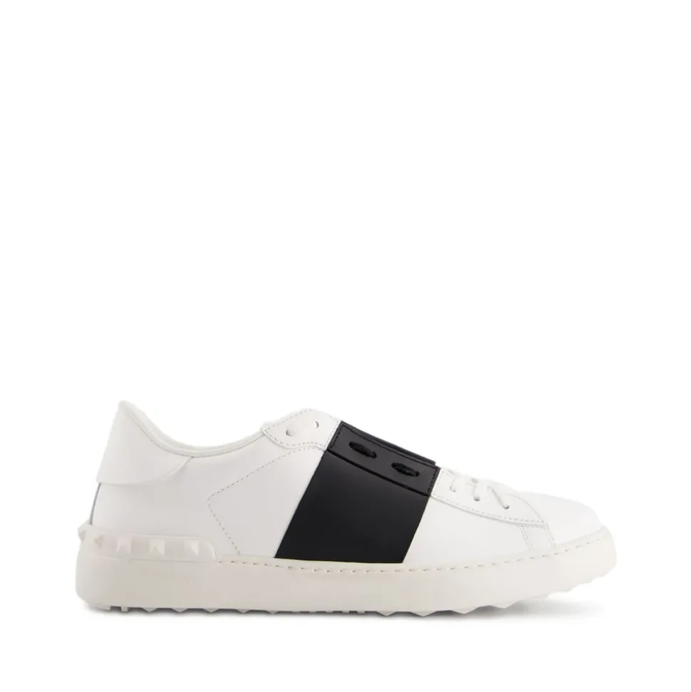 Open Leather Sneaker