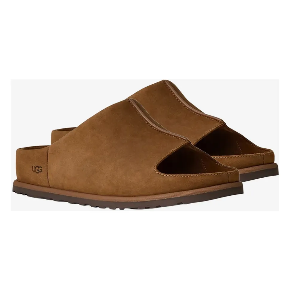 Otzo Suede Sandaler med Logo