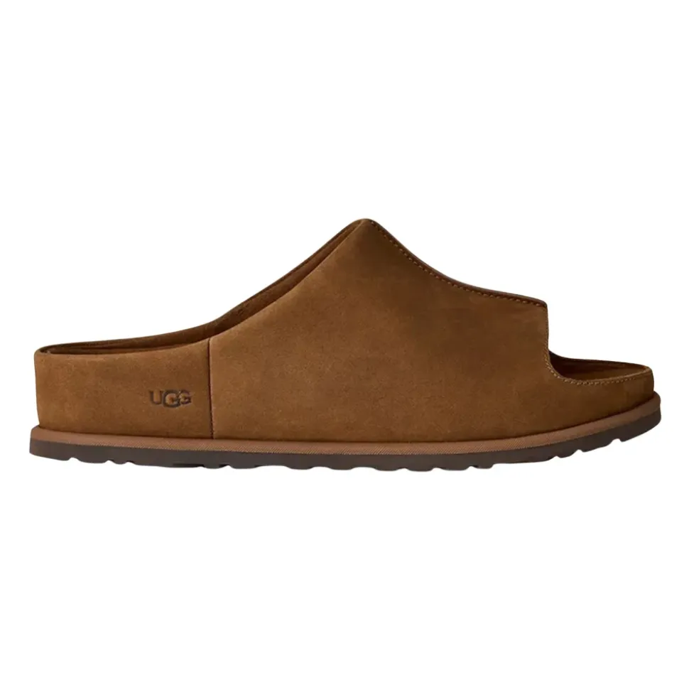 Otzo Suede Sandaler med Logo