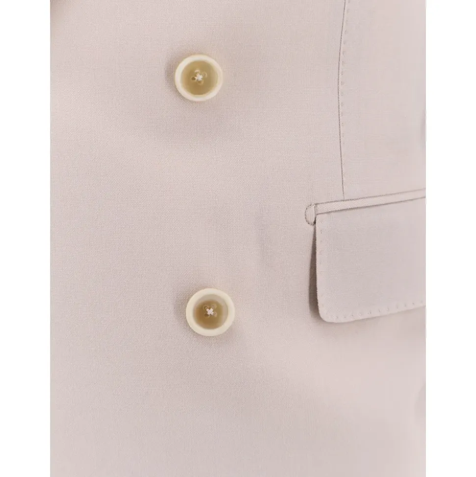 Peak-Lapel Dobbelspent Blazer