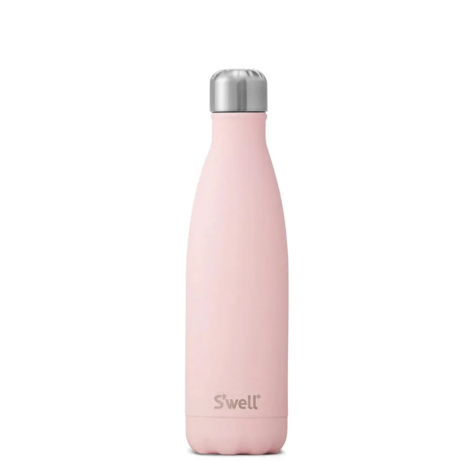 Pink Topaz Isolert Vannflaske