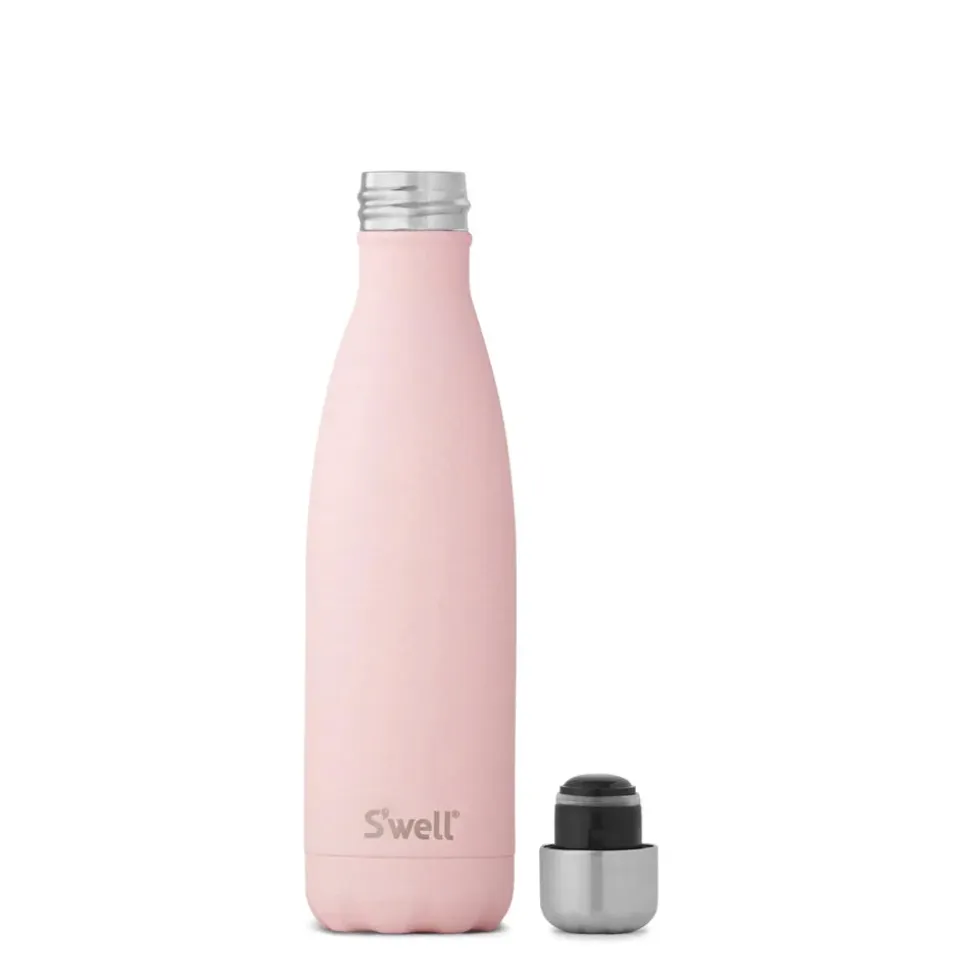 Pink Topaz Isolert Vannflaske