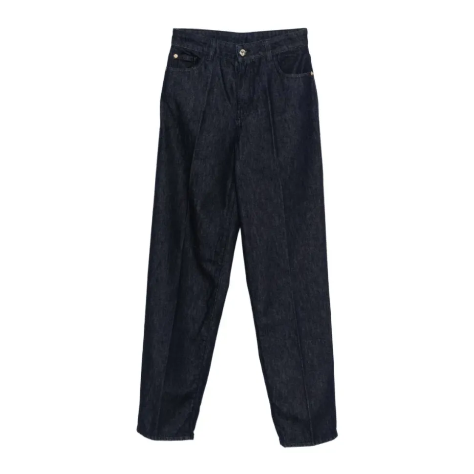 Pleated Jeans