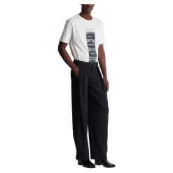 Plissert Grain de Poudre Bukser