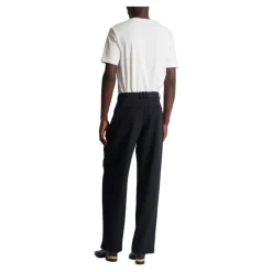Plissert Grain de Poudre Bukser