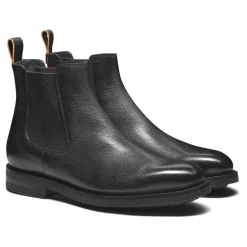 Polished Leather Chelsea Boot
