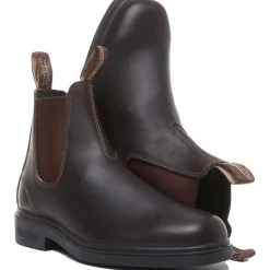 Premium Lær Square Toe Boots