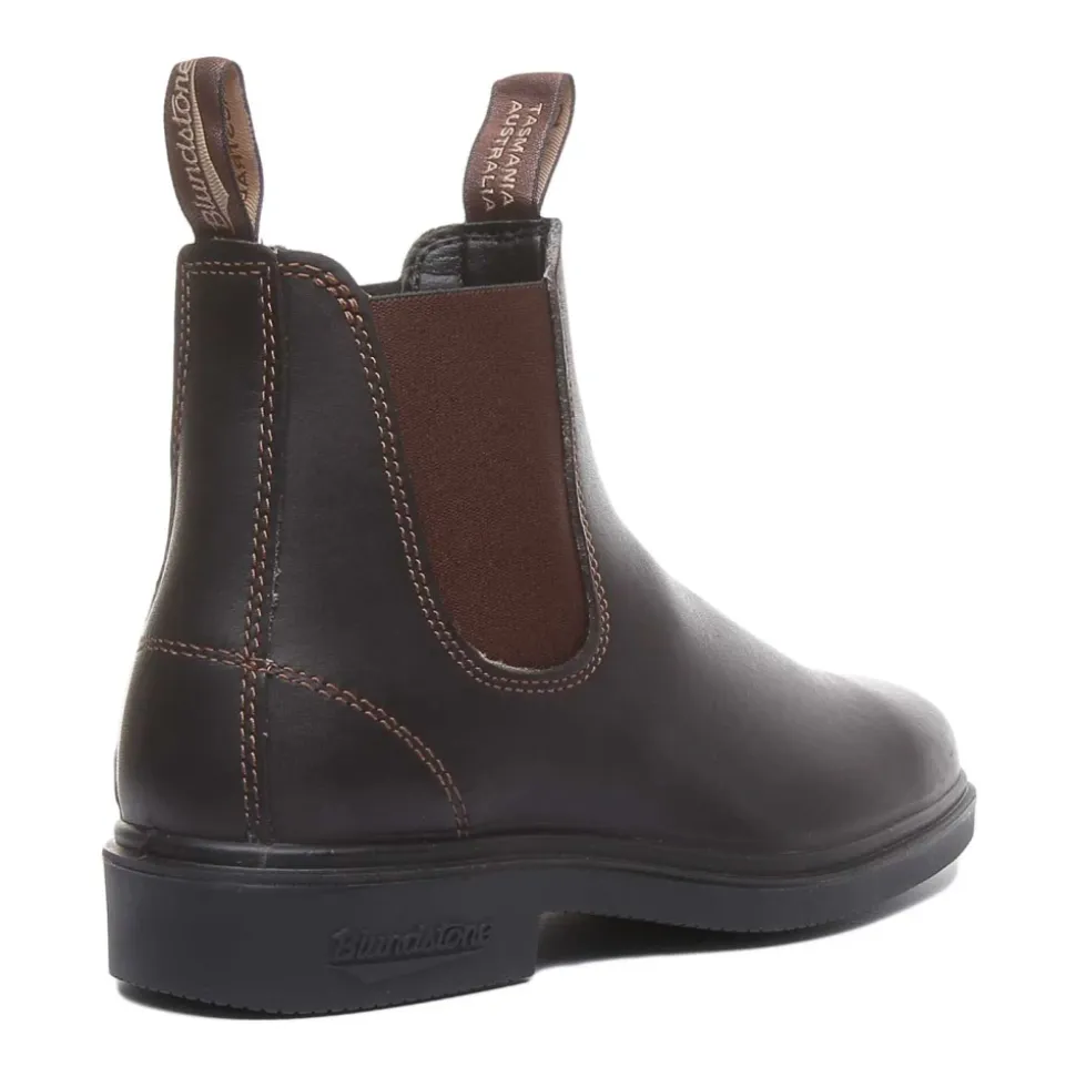 Premium Lær Square Toe Boots