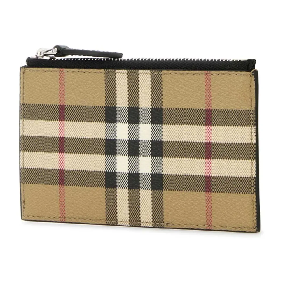Printed Canvas Card Holder
