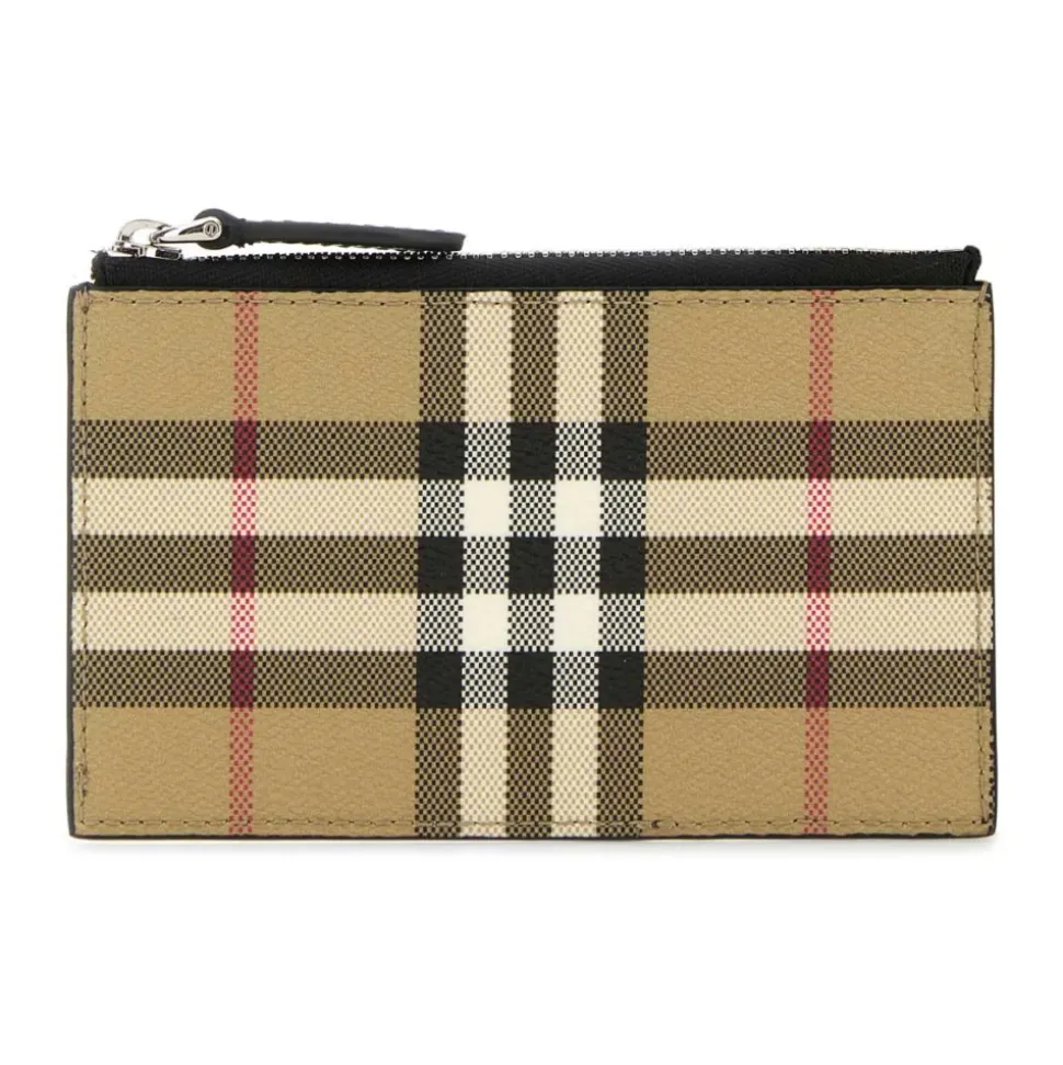 Printed Canvas Card Holder