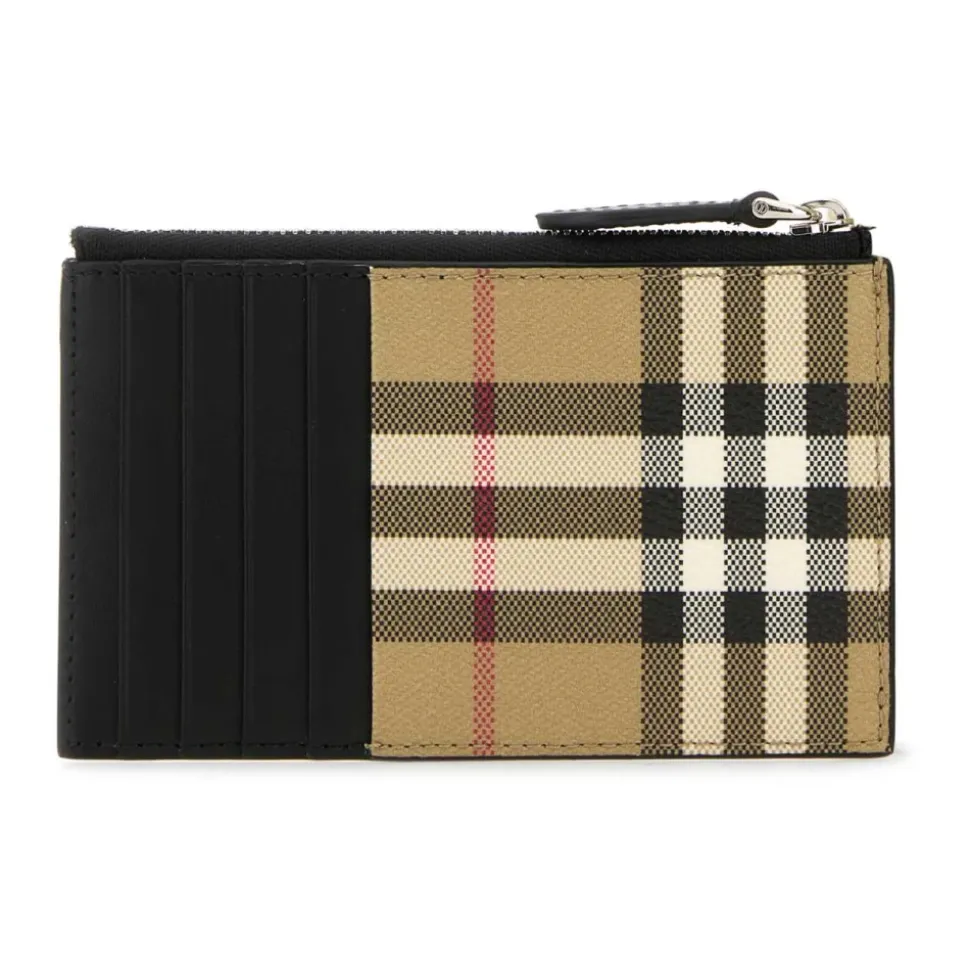 Printed Canvas Card Holder