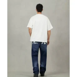 Printed Pocket Jeans