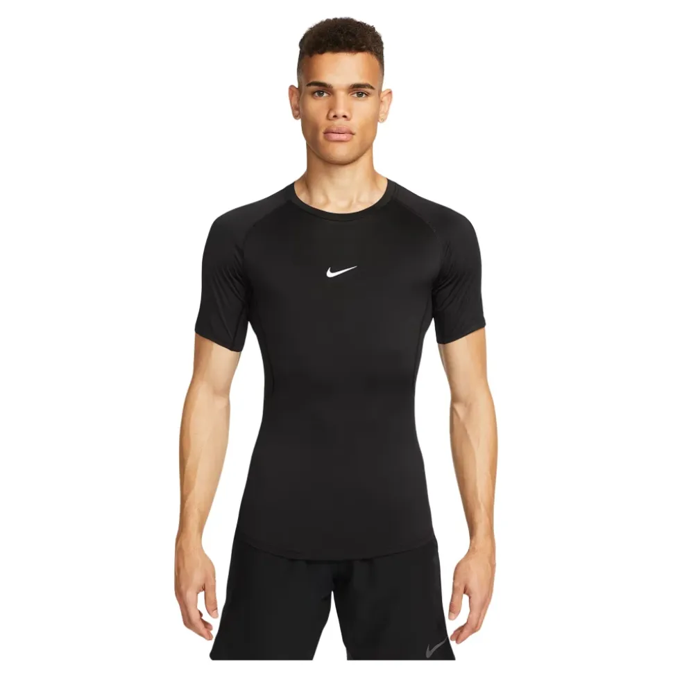 Pro Dri-FIT Tettsittende Treningsgenser med Korte Ermer