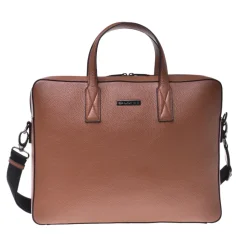 Professional bag in tumbled leather