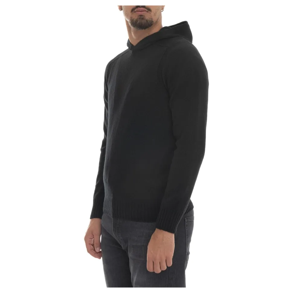 Pullover Strikket Hettegenser