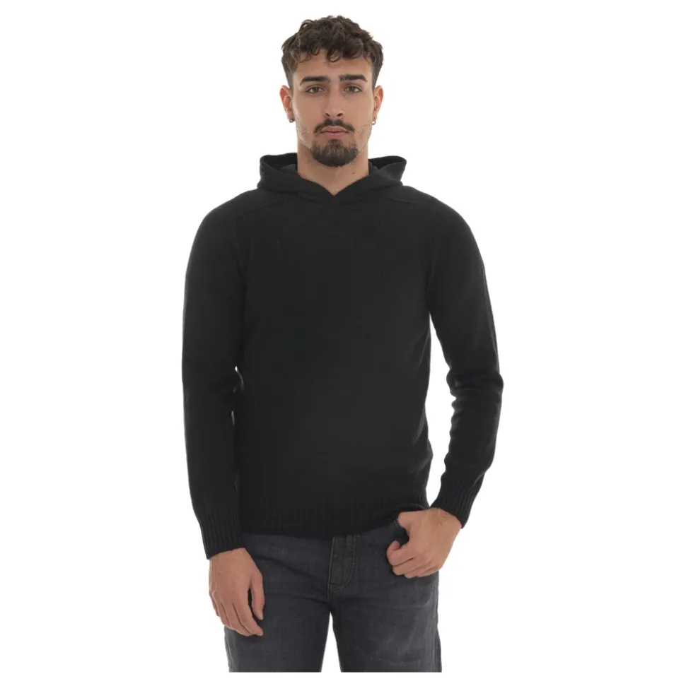Pullover Strikket Hettegenser