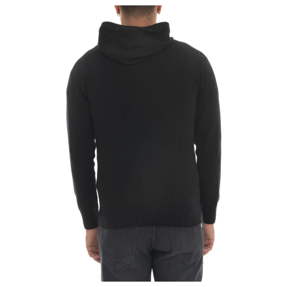 Pullover Strikket Hettegenser