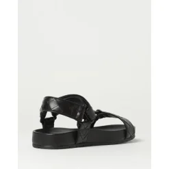 Quilted Leather Sandals