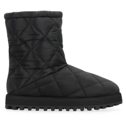 Quilted Nylon City Boots