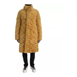 Quiltet Shearling Kåpe