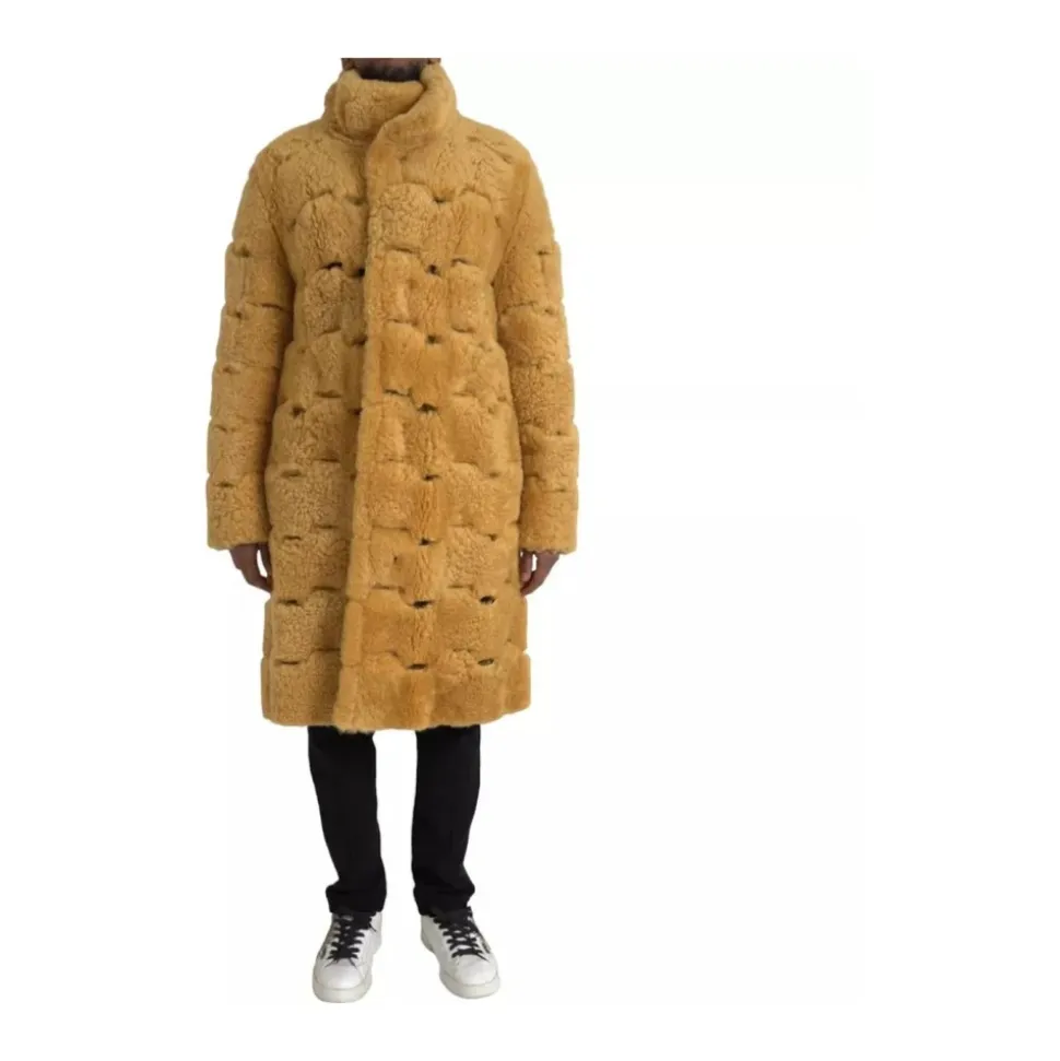 Quiltet Shearling Kåpe