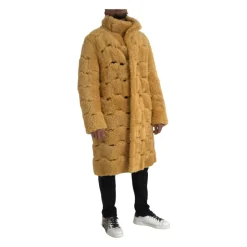 Quiltet Shearling Kåpe