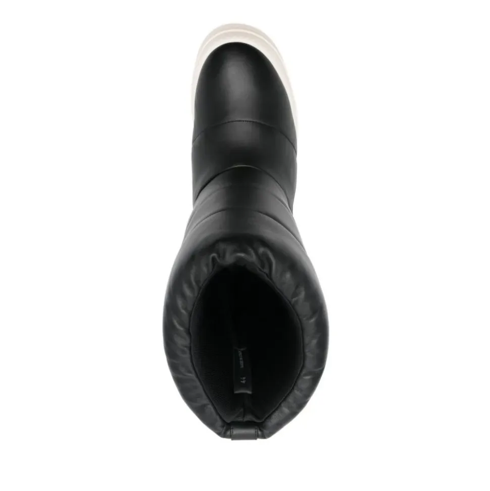 Quiltet Slip-On Sko med Tykk Såle