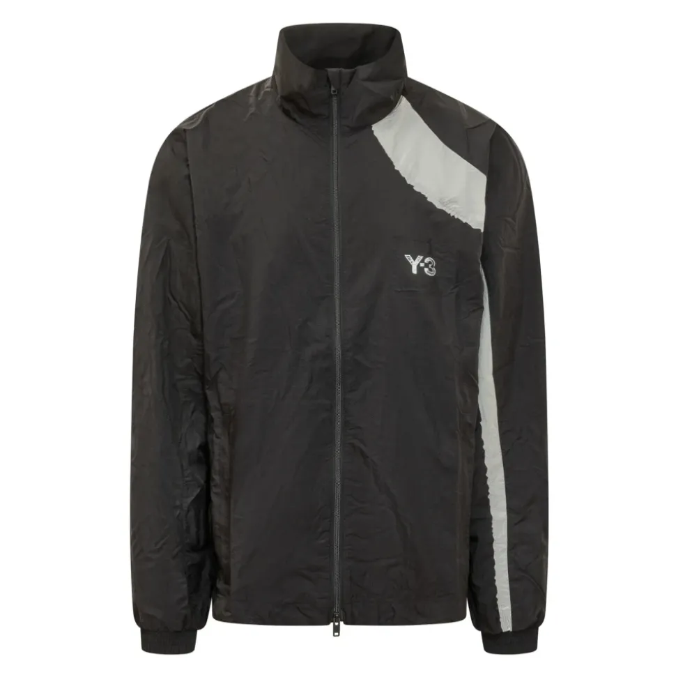 Raw Edge 3 Stripes Nylon Shell Jacket