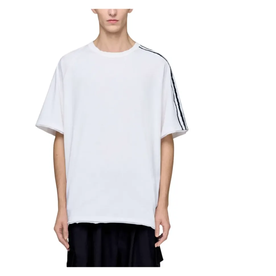 Raw Edge 3 Stripes SS Tee