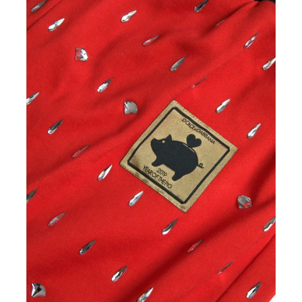 Red Pig Year Joggebukser