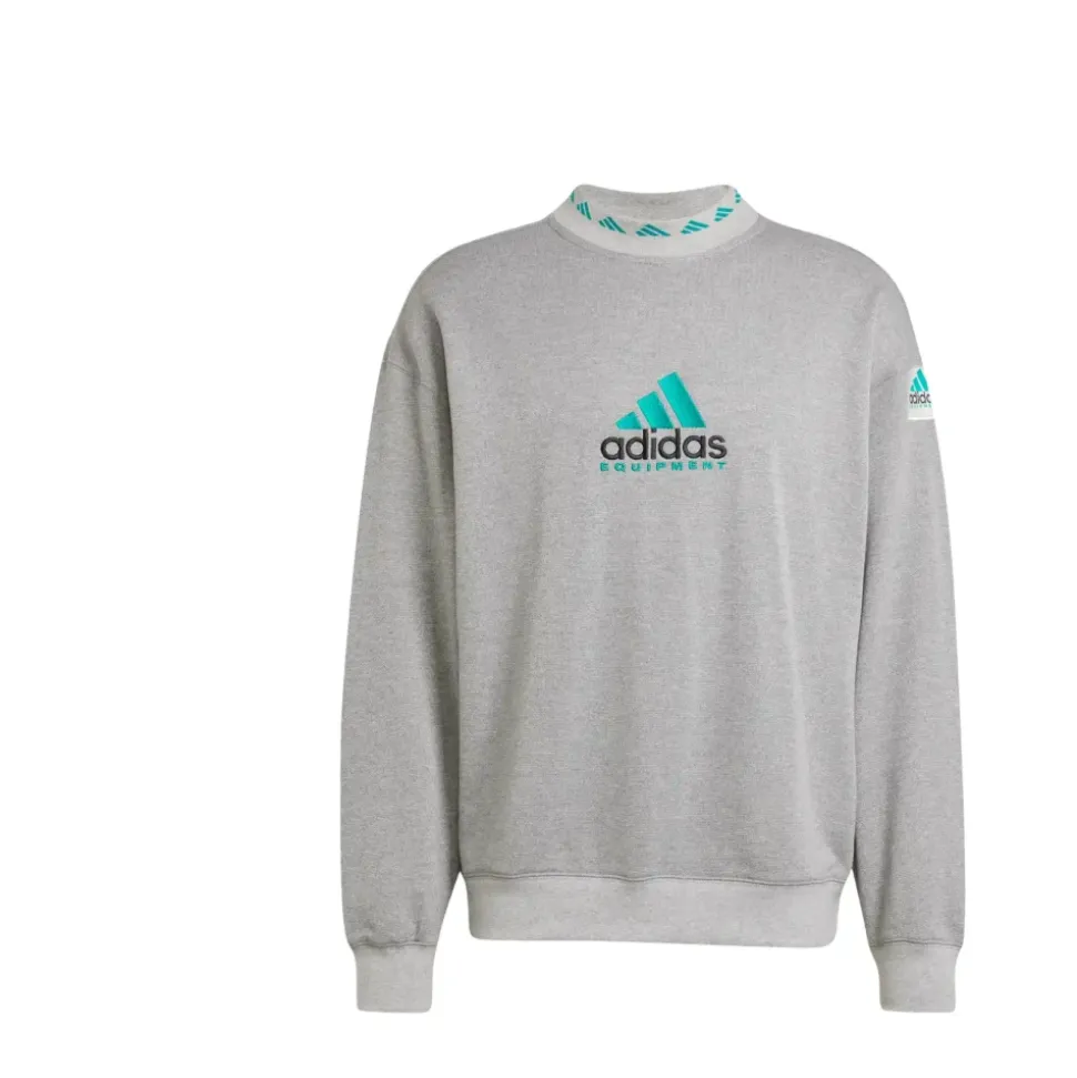 Reflekterende Crewneck Medium Grey Heather