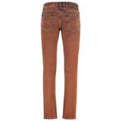 Regular Fit Jeans med Lærlogo