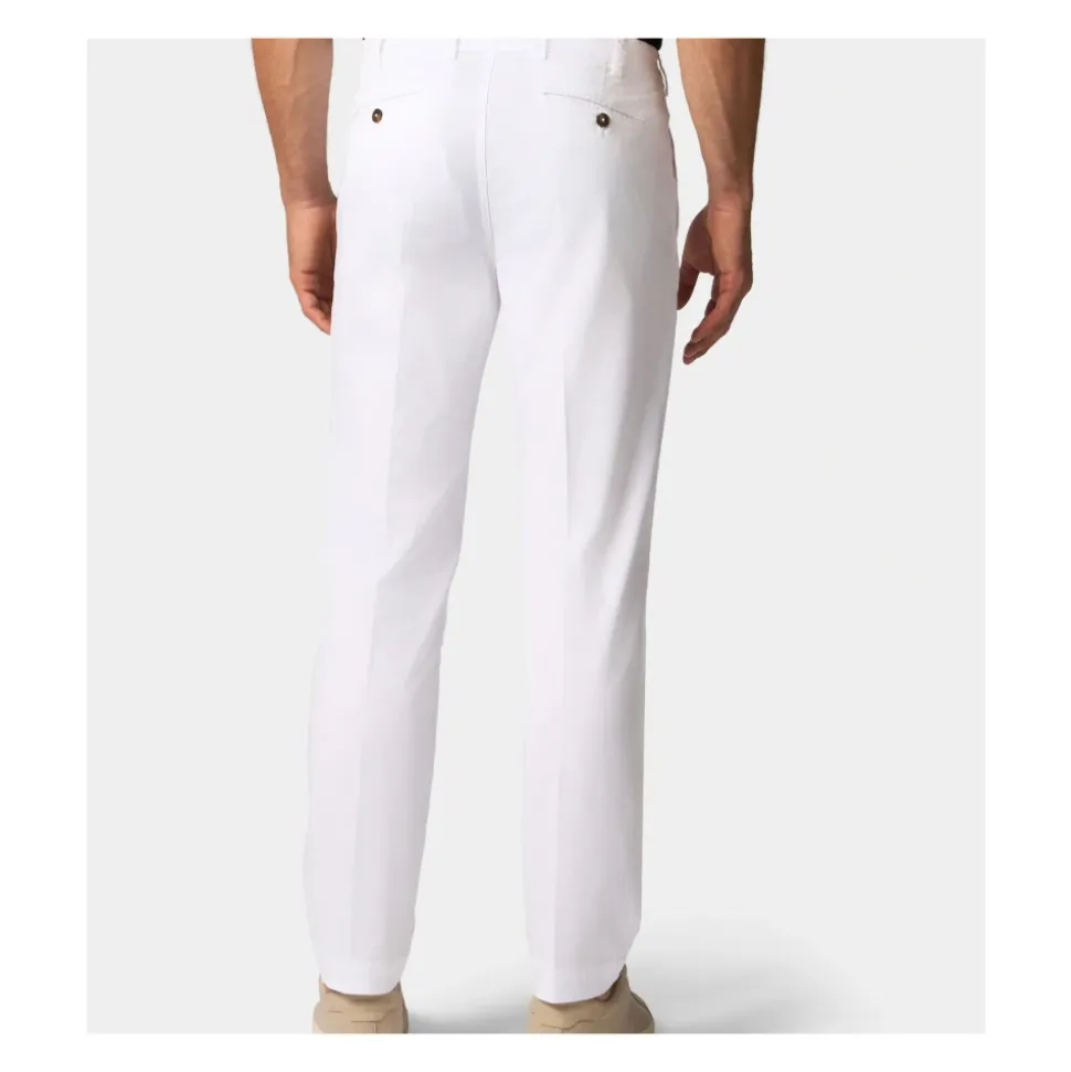 Regular Fit Stretch Cotton Gabardine Comfort Chino