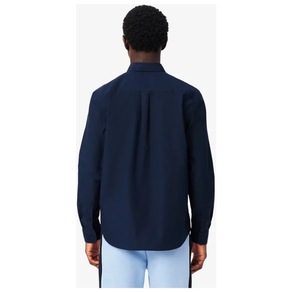 Regular Fit Stretch Poplin-skjorte