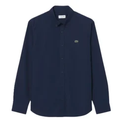 Regular Fit Stretch Poplin-skjorte