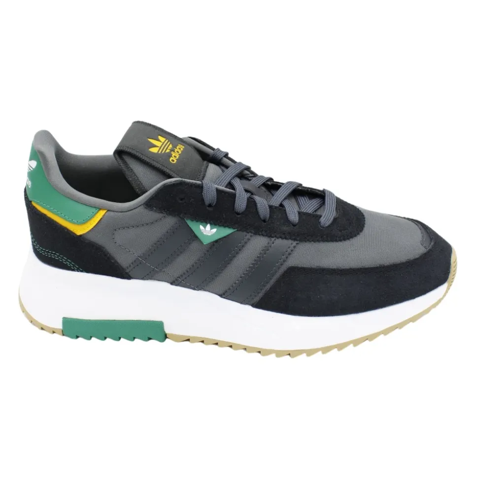Retrostil Sneakers med Semsket Skinninnlegg