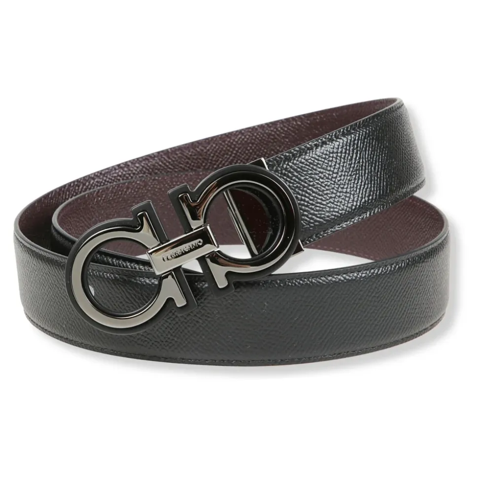 Reversibelt Gancini-belte