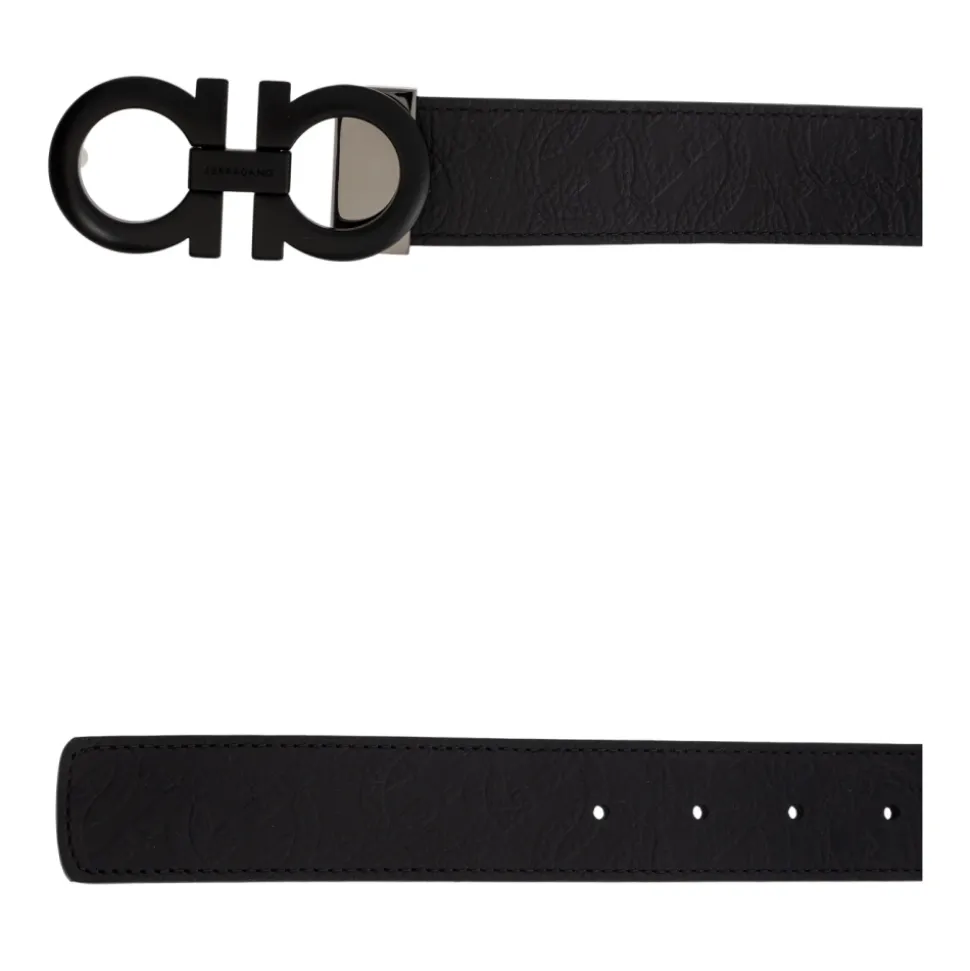 Reversibelt Gancini-belte
