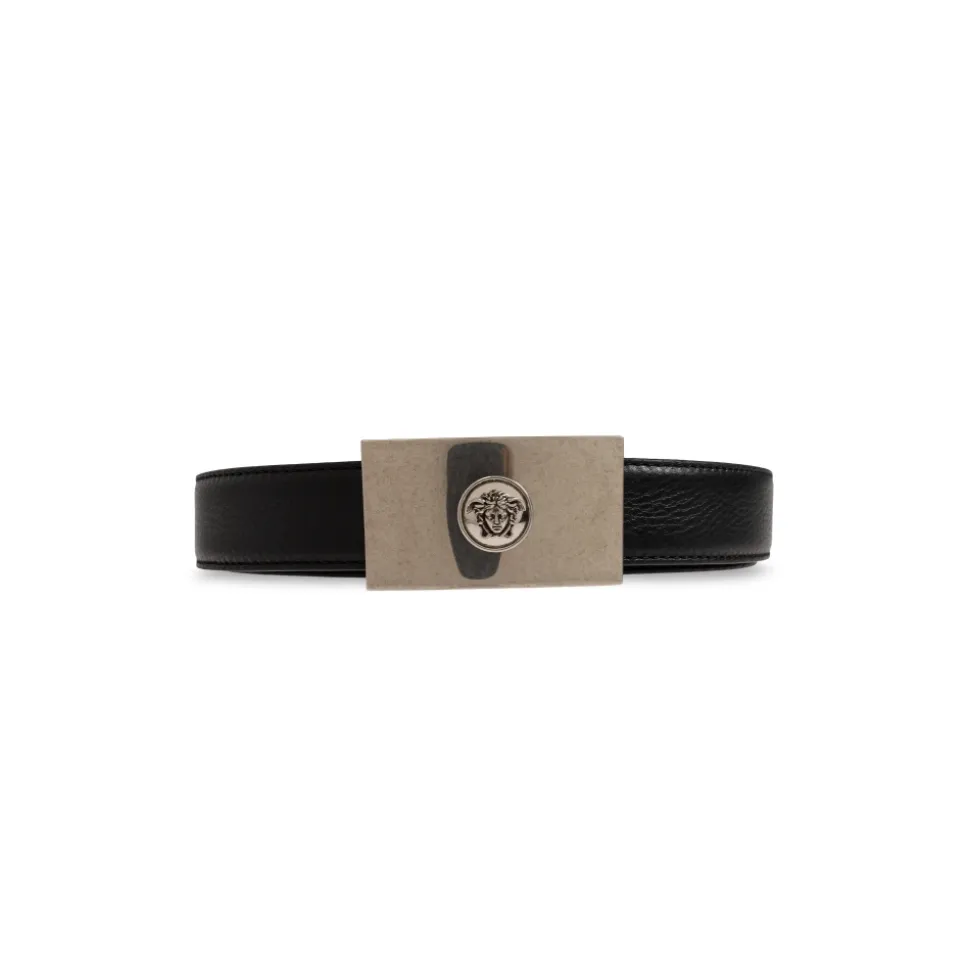 Reversibelt skinnbelte 3 cm