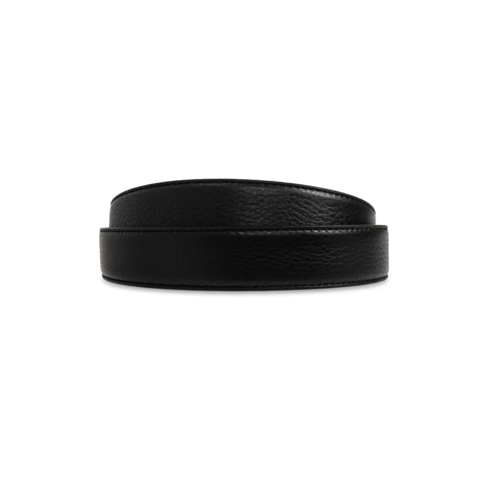 Reversibelt skinnbelte 3 cm