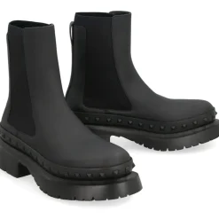 Rockstud M-Way Leather Chelsea Boots