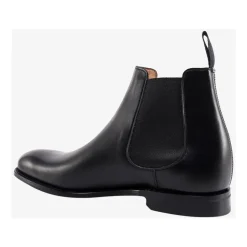 Runde Tå Slip-On Støvletter