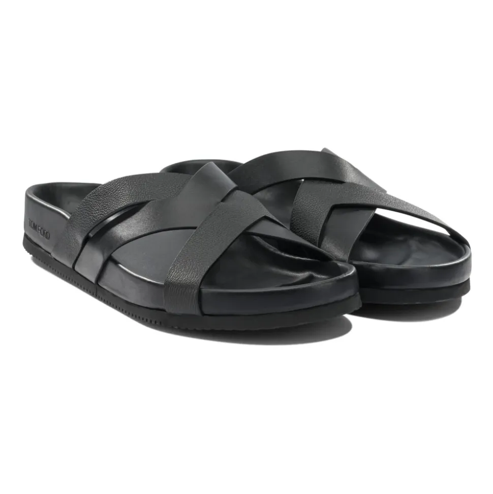 Sandaler i skinn