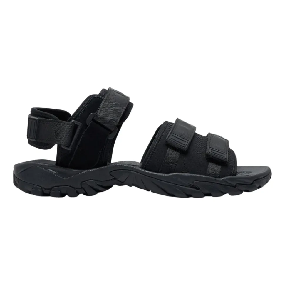Sandaler med stropper og logoapplikasjon