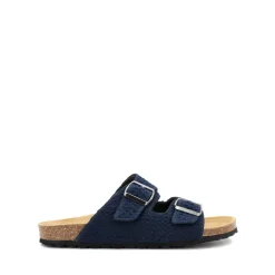 Sandal med korkinnlegg og justerbare remmer