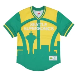 Seattle Supersonics Mesh V-hals Jakke
