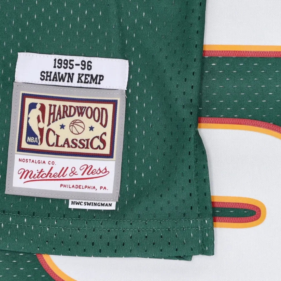 Seattle Supersonics Swingman Jersey Shawn Kemp