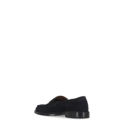 Semsket skinn loafers