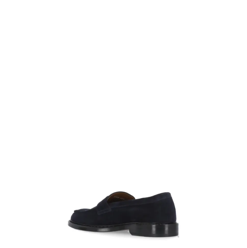 Semsket skinn loafers